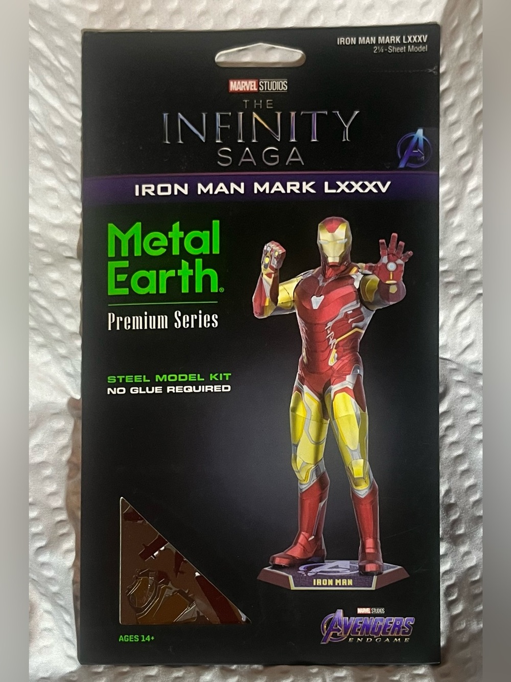 Metal Earth Premium Series Steel Model Kit Marvel Iron Man Mark LXXXV NEW